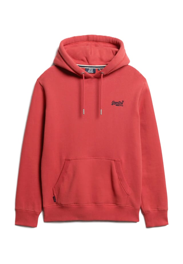 

Толстовка с капюшоном и карманом-кенгуру Superdry., цвет 2di cranberry