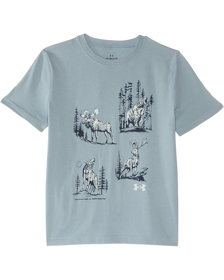 

Футболка Under Armour Kids Animal Xray Tee, цвет Harbor Blue