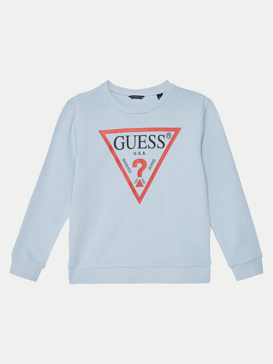 

Толстовка обычного кроя Guess, голубой