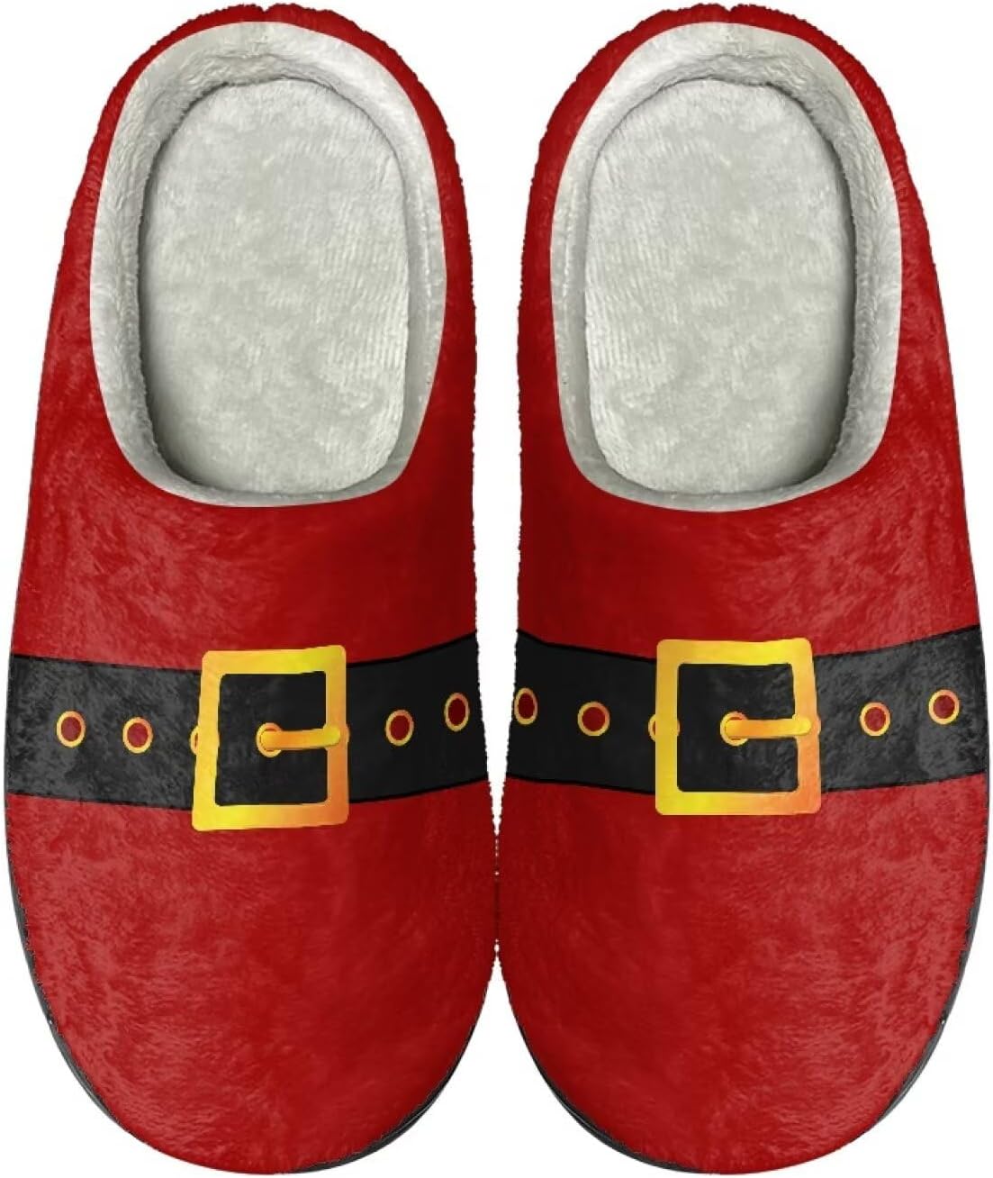 

Тапочки Showudesigns для женщин и мужчин, размер 4-12, зимние домашние тапочки, красный