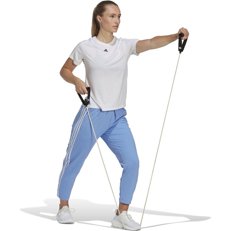 Футболка Aeroready Train Essentials с минимальным брендингом Adidas, белый — фото 4