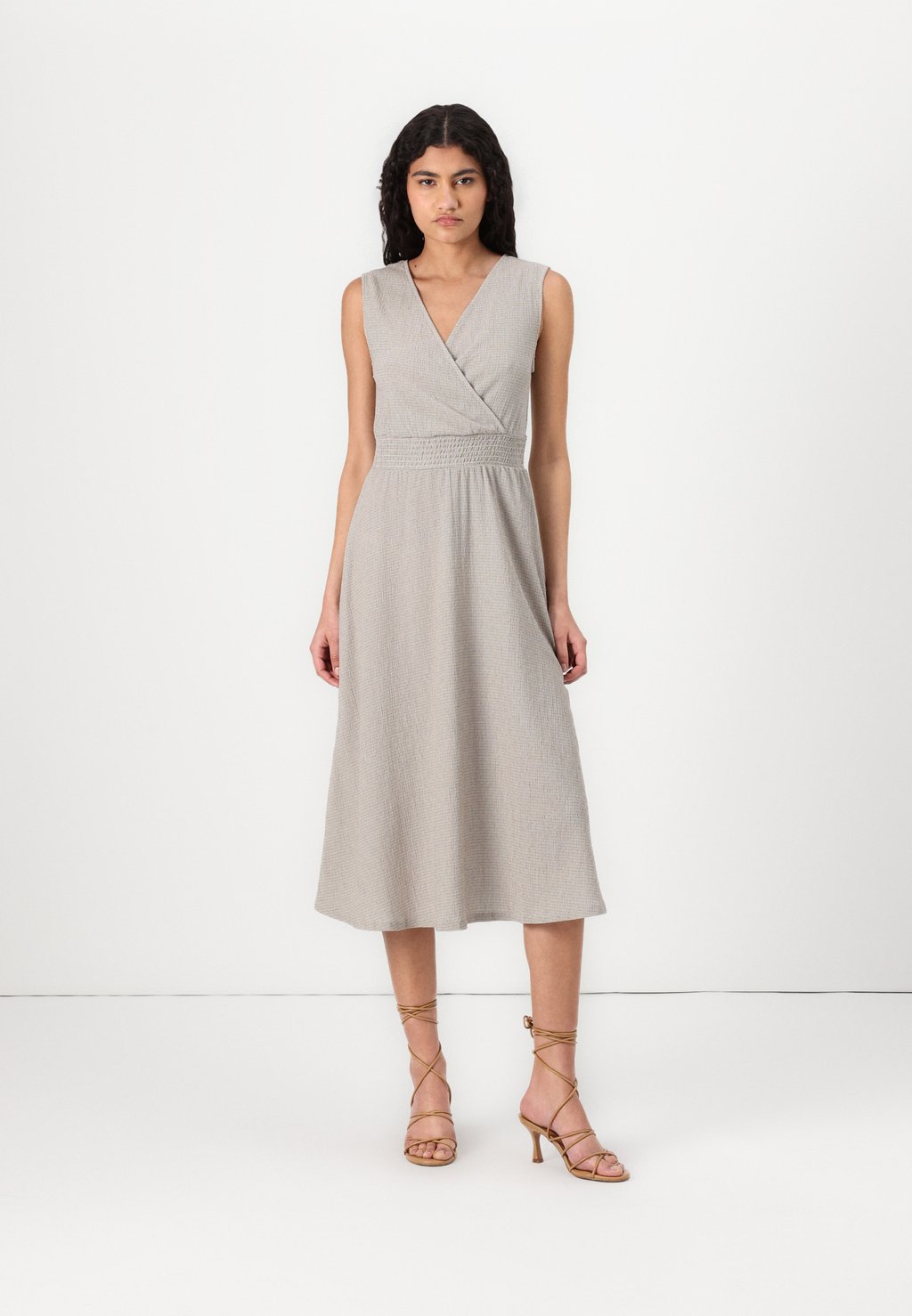 

Платье из джерси ONLAGNES WRAP DRESS ONLY, темно-серый