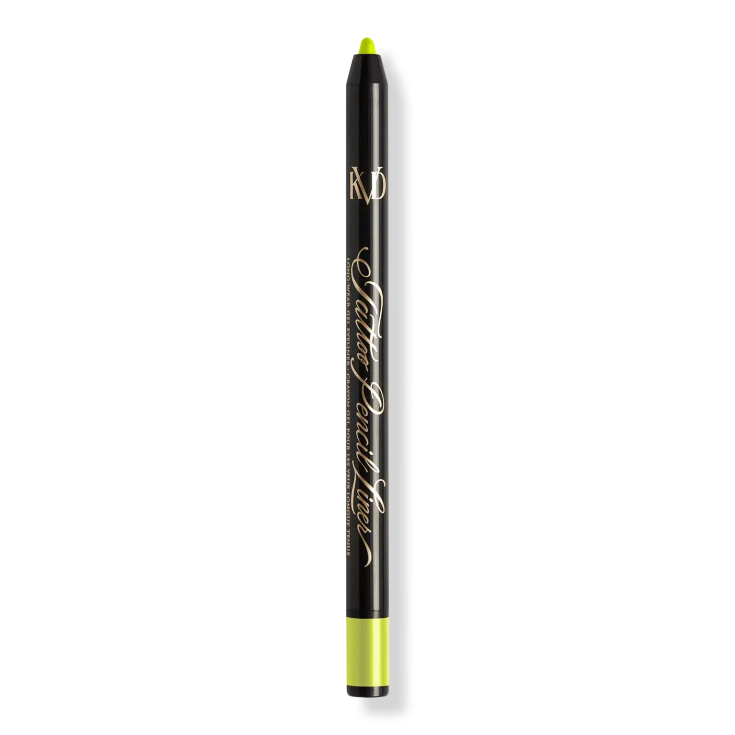 

Водостойкая гелевая подводка для глаз Tattoo Pencil Liner KVD Beauty, Radium Green (matte chartreuse green)