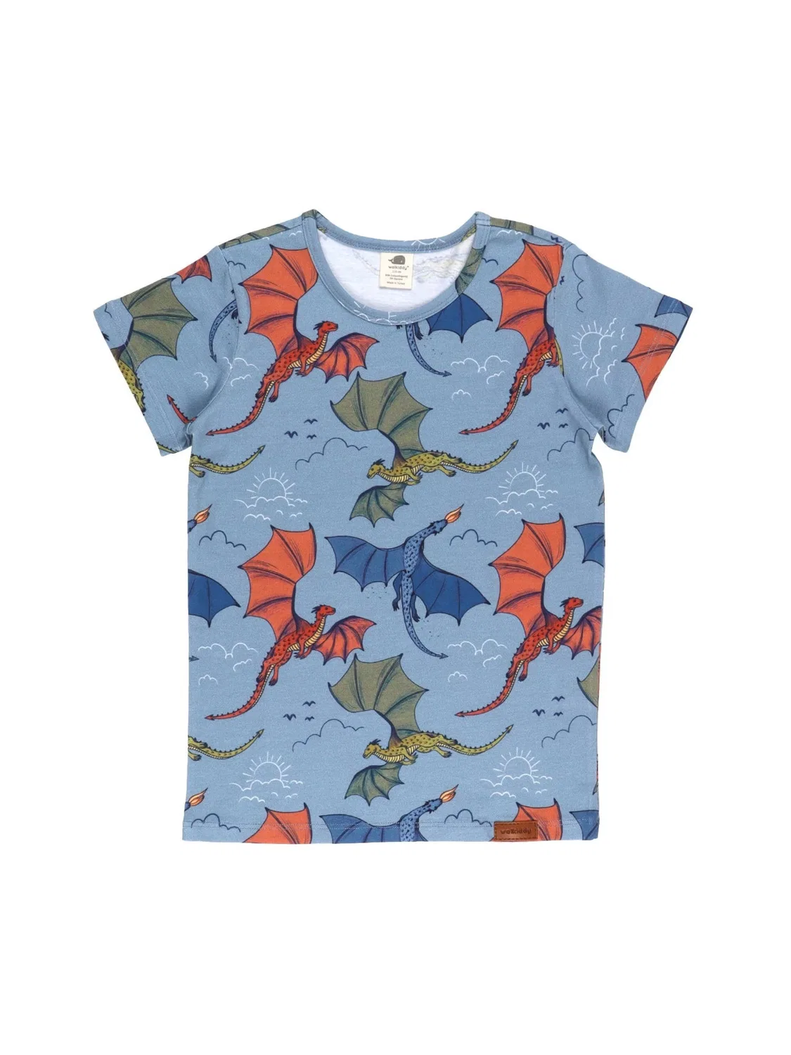 Футболка 'Colorful Dragon-T-Футболка' Walkiddy, Blue