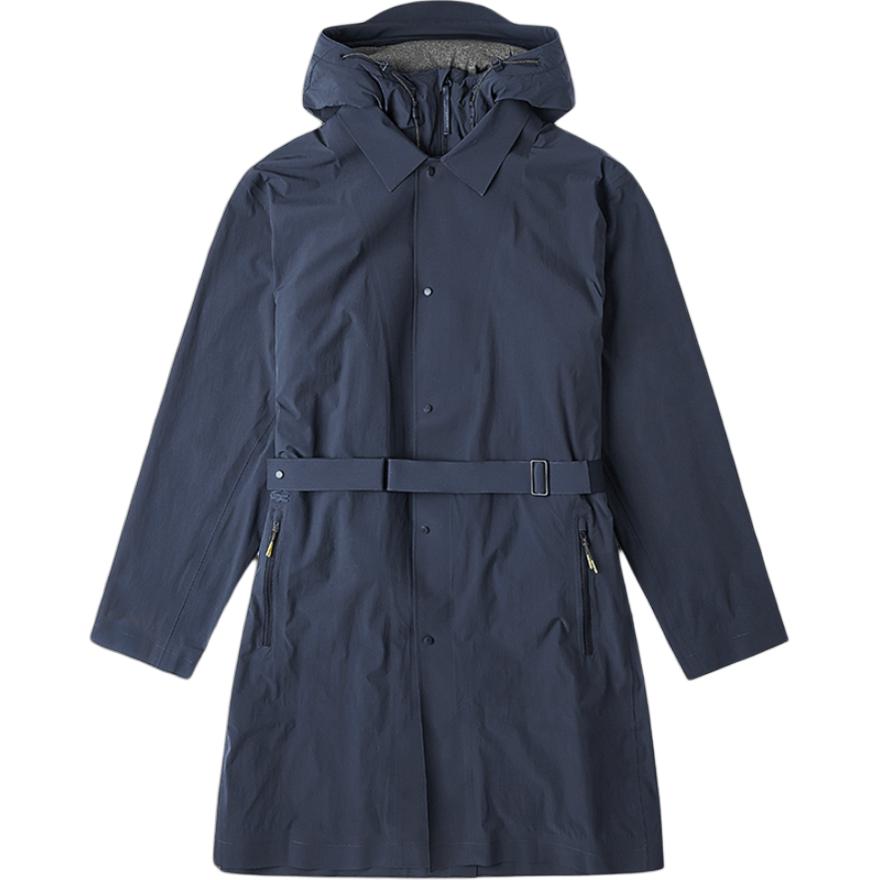 

Тренчкот мужские с капюшоном Moderate LACOSTE, 2z8/темно-синий