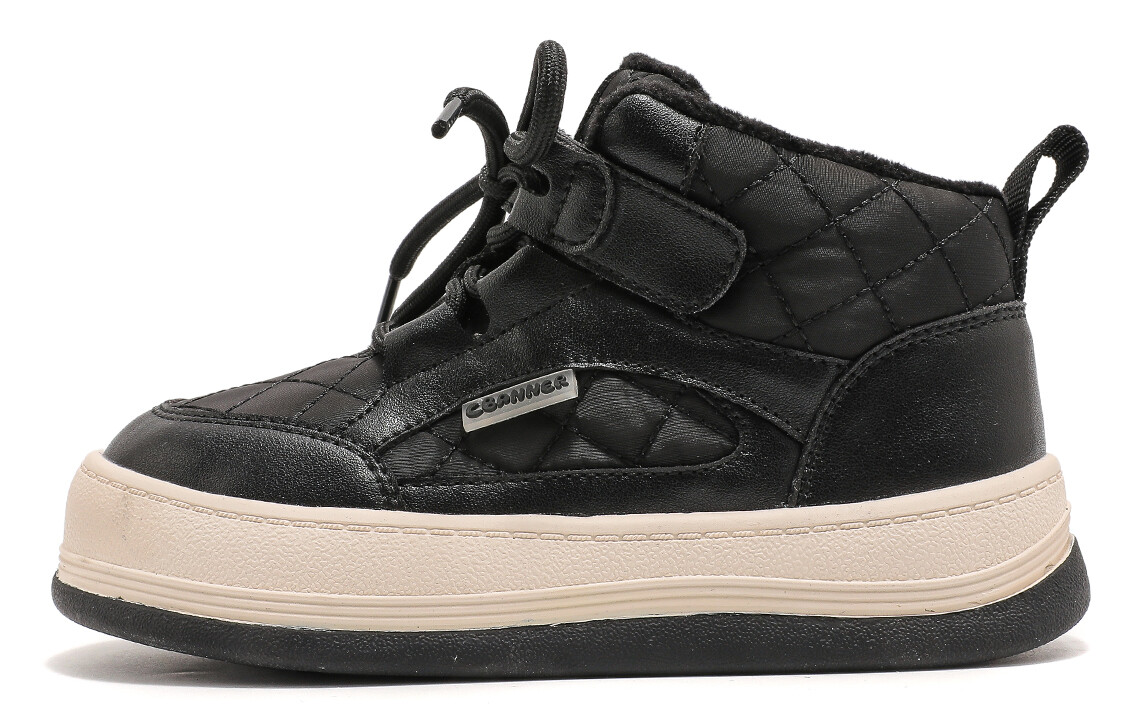 

Детские кроссовки для скейтбординга Kids Low-top Black C°Banner, черный