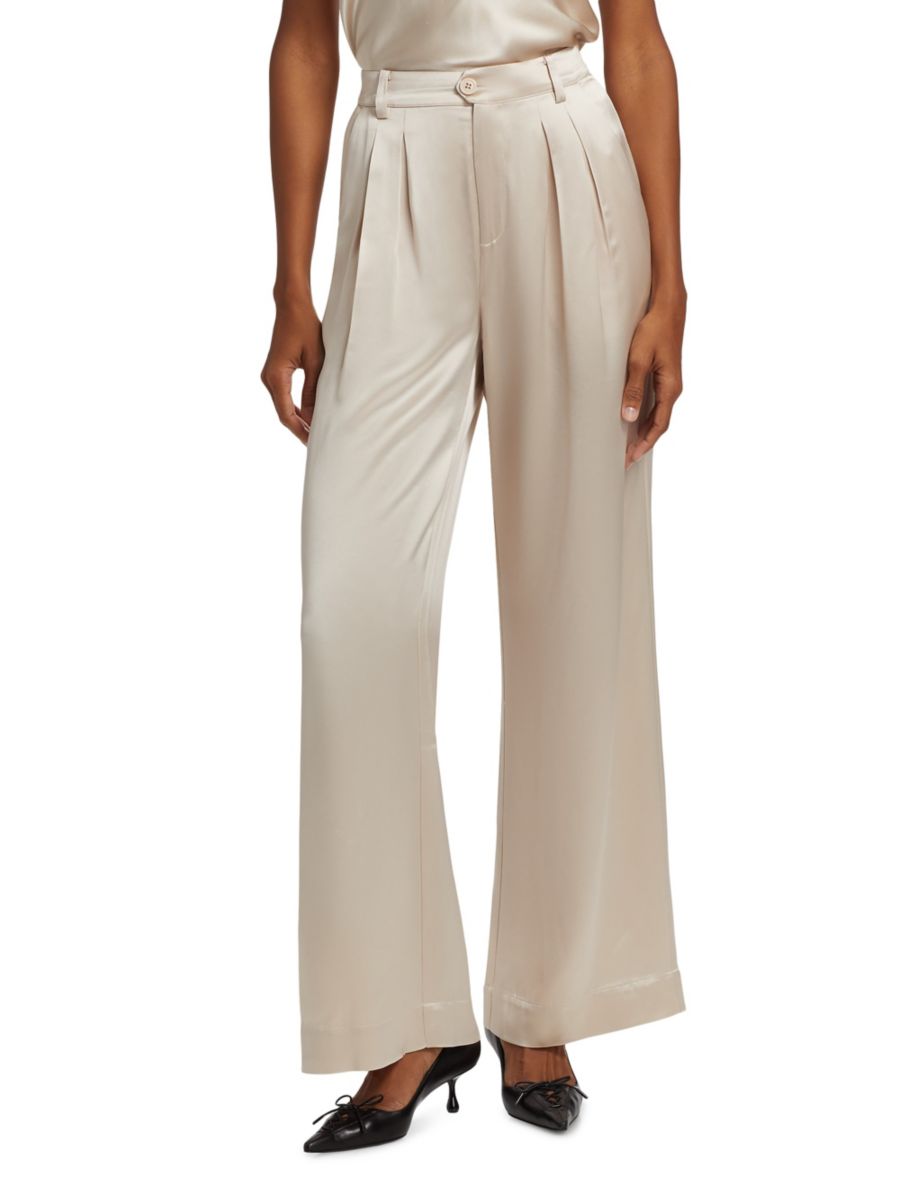 

Широкие брюки Davina Cami NYC, цвет Cannoli