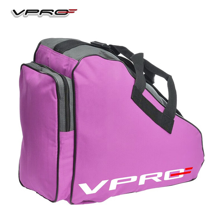 

He Jiagong Сумка для коньков детская и подростковая, для роликов и хоккейного снаряжения, фигурные коньки, розовая