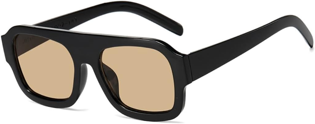 

Солнцезащитные очки с защитой UV400 | Большая оправа, линзы конфетных цветов | Для женщин и мужчин, для занятий спортом на открытом воздухе и вождения DSVIGF, Bright Black Tea