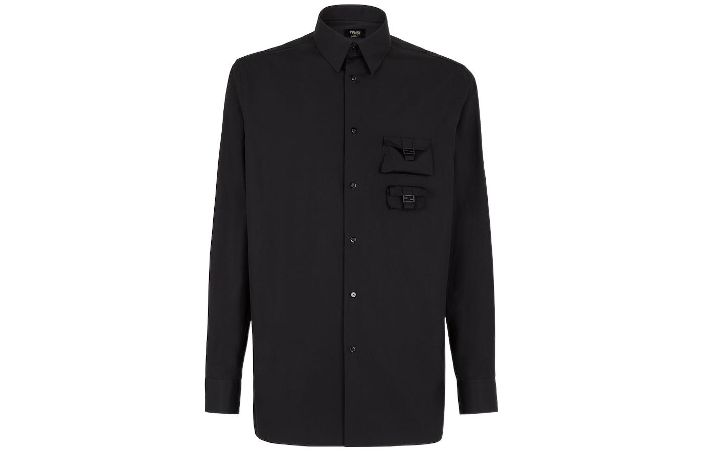 

FENDI Рубашка мужская черные