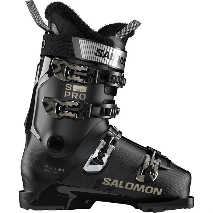 

Горнолыжные ботинки S/Pro delta 80 gw - женские, 2026 Salomon, Black / Black / Light Bronze Metallic, Черный, Горнолыжные ботинки S/Pro delta 80 gw - женские, 2026 Salomon, Black / Black / Light Bronze Metallic