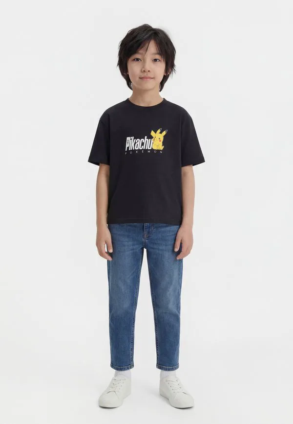 Футболка с принтом osjpokemon life Only & Sons Junior, Jet Black