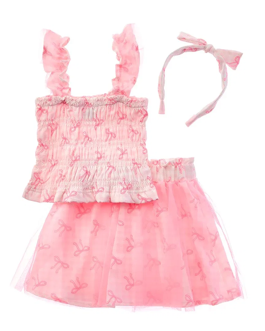 Комплект из 3 предметов Freestyle Pretty In Pink: юбка и юбка из тюля — фото 2