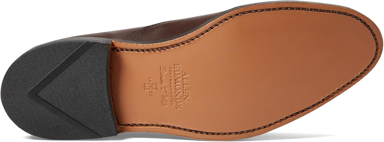 Мужские оксфорды Allen Edmonds Park Avenue с застежкой на носке, эспрессо — фото 3