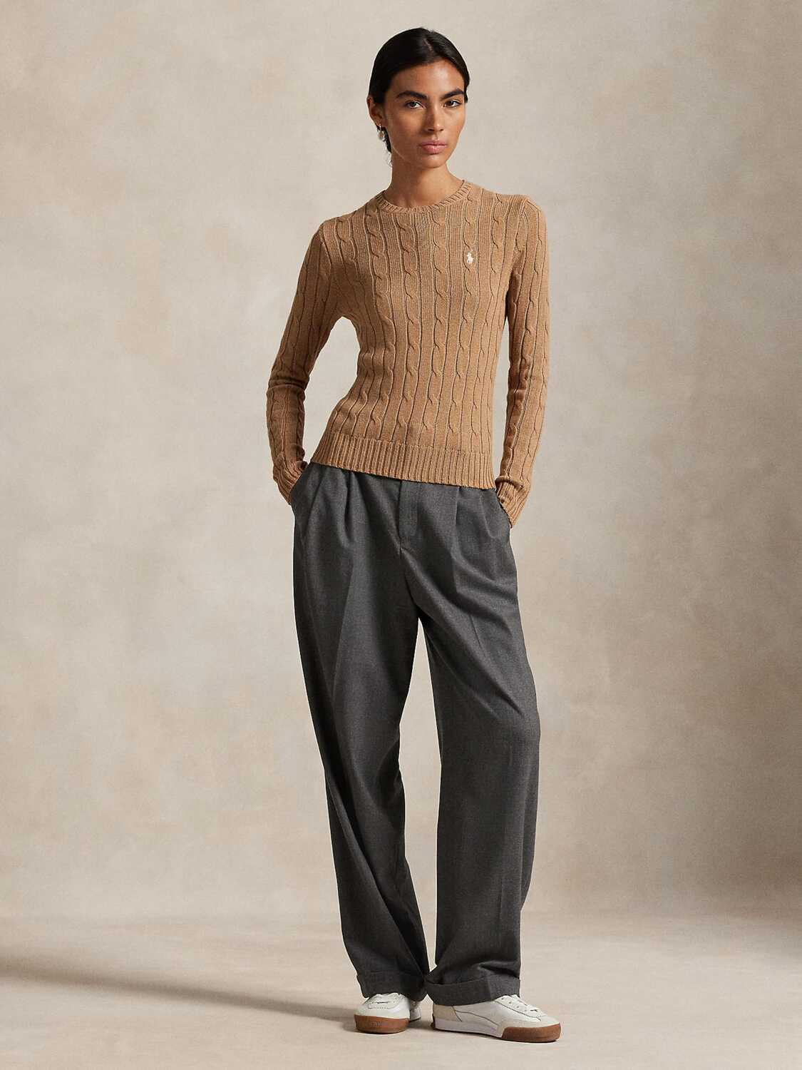 Polo Ralph Lauren Свитер 'JULIANNA' в цвете Camel — фото 4