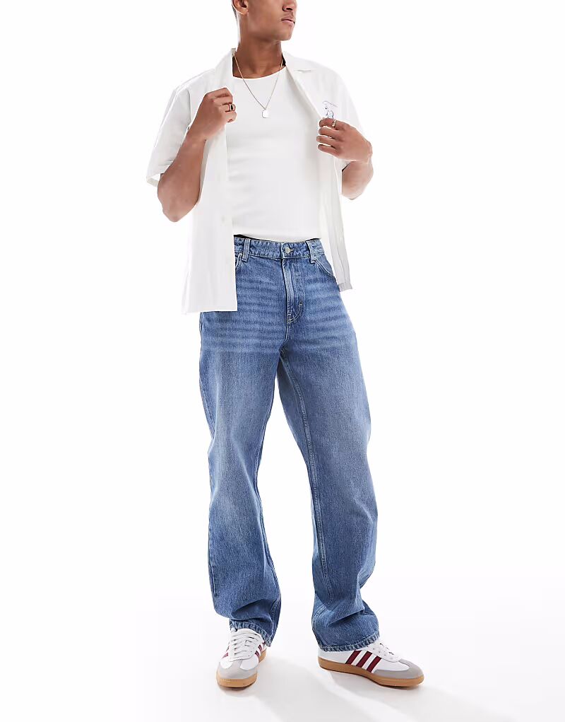 

Cotton:On Мешковатые джинсы в приливно-голубом цвете