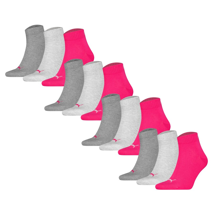 

Носки PUMA, цвет Grey/Pink/White