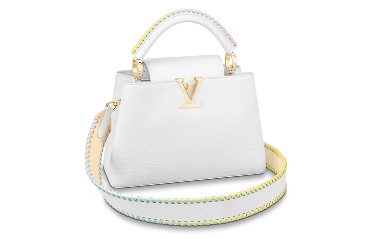 

LOUIS VUITTON Сумка через плечо Capucines из кожи коровы малая женская радужная