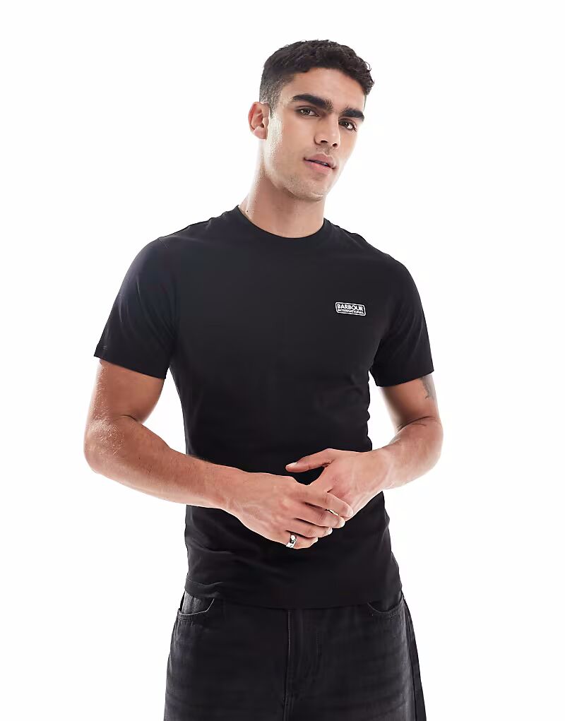 

Упаковка из 2 футболок Barbour International Essential черного цвета