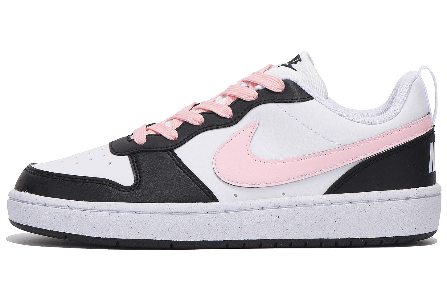 

Низкие детские кроссовки для скейтбординга Court Borough для подростков Nike, черный/розовый