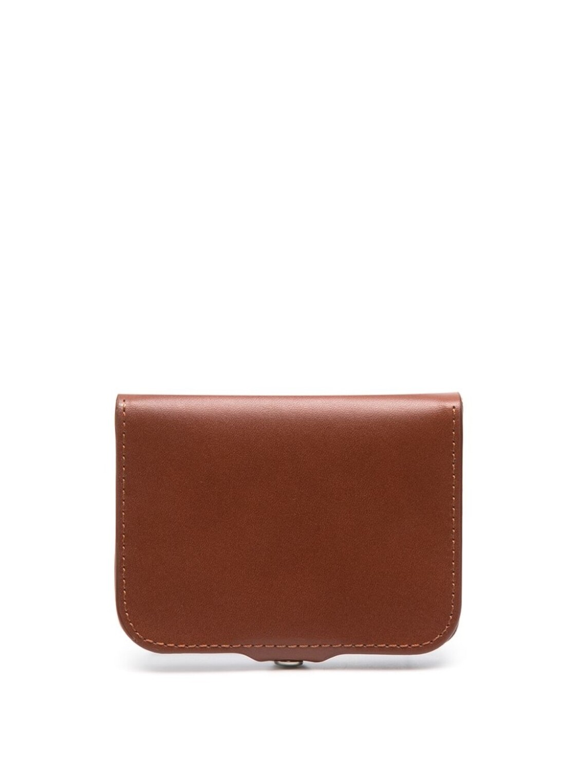 

Кошелек на кнопке A.P.C., коричневый