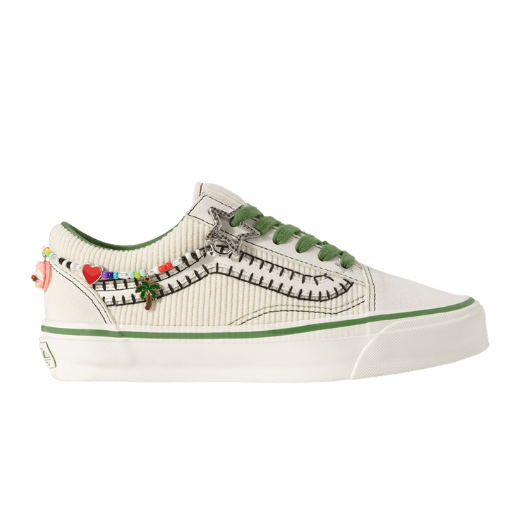 

Кроссовки Vans Cocona Hiraki x Premium Old Skool 'Friendship Bracelet', кремовый