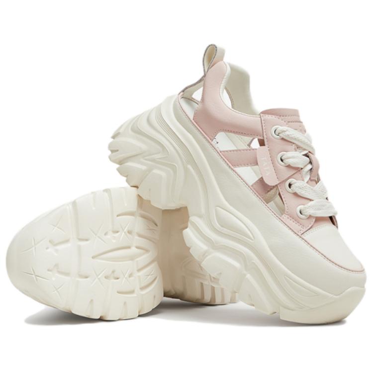 TATA Женские сандалии с одной лямкой розовые и экрю, цвет Pink/Ecru — фото 4
