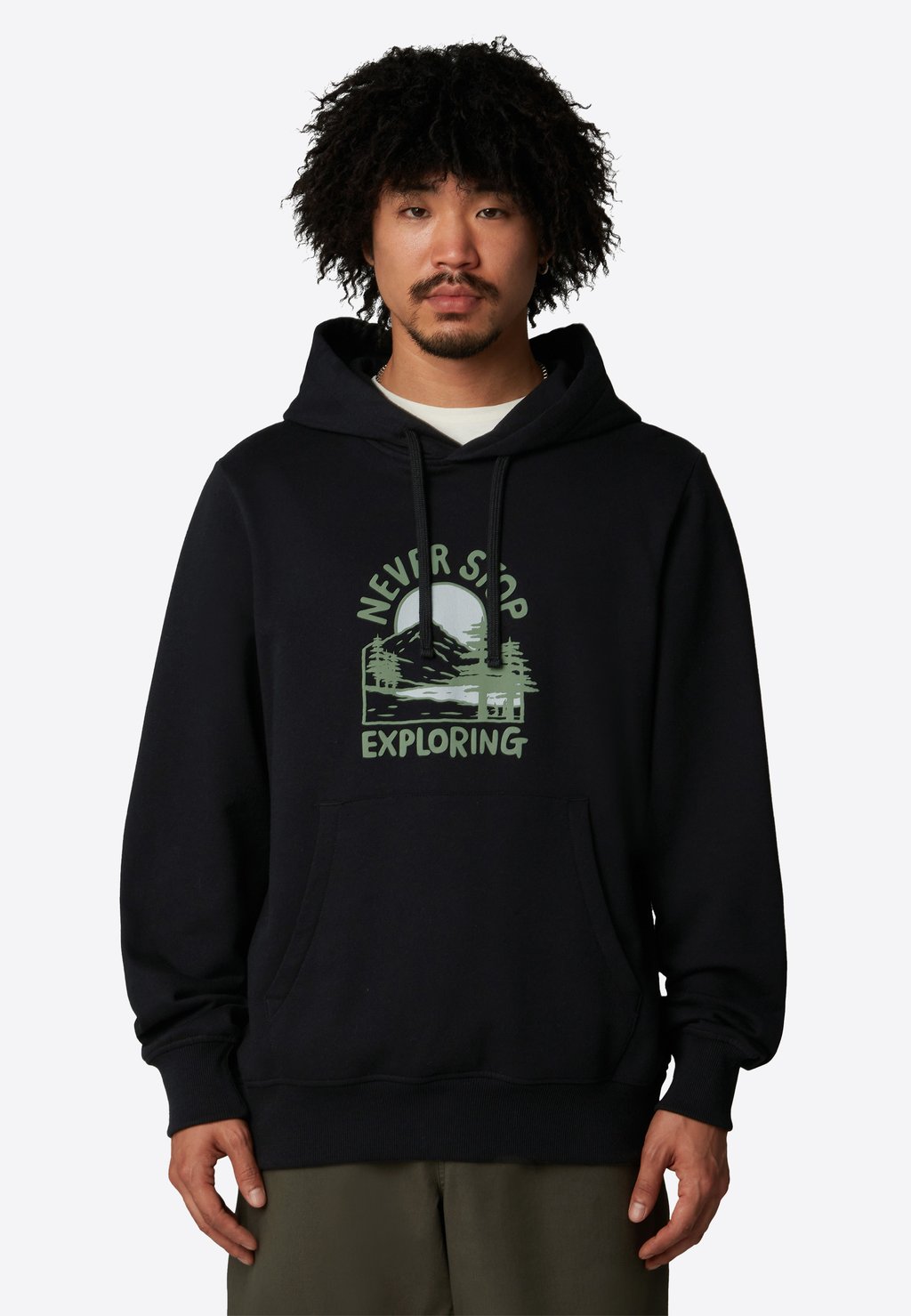 

Толстовка с капюшоном GRAPHIC The North Face, черный