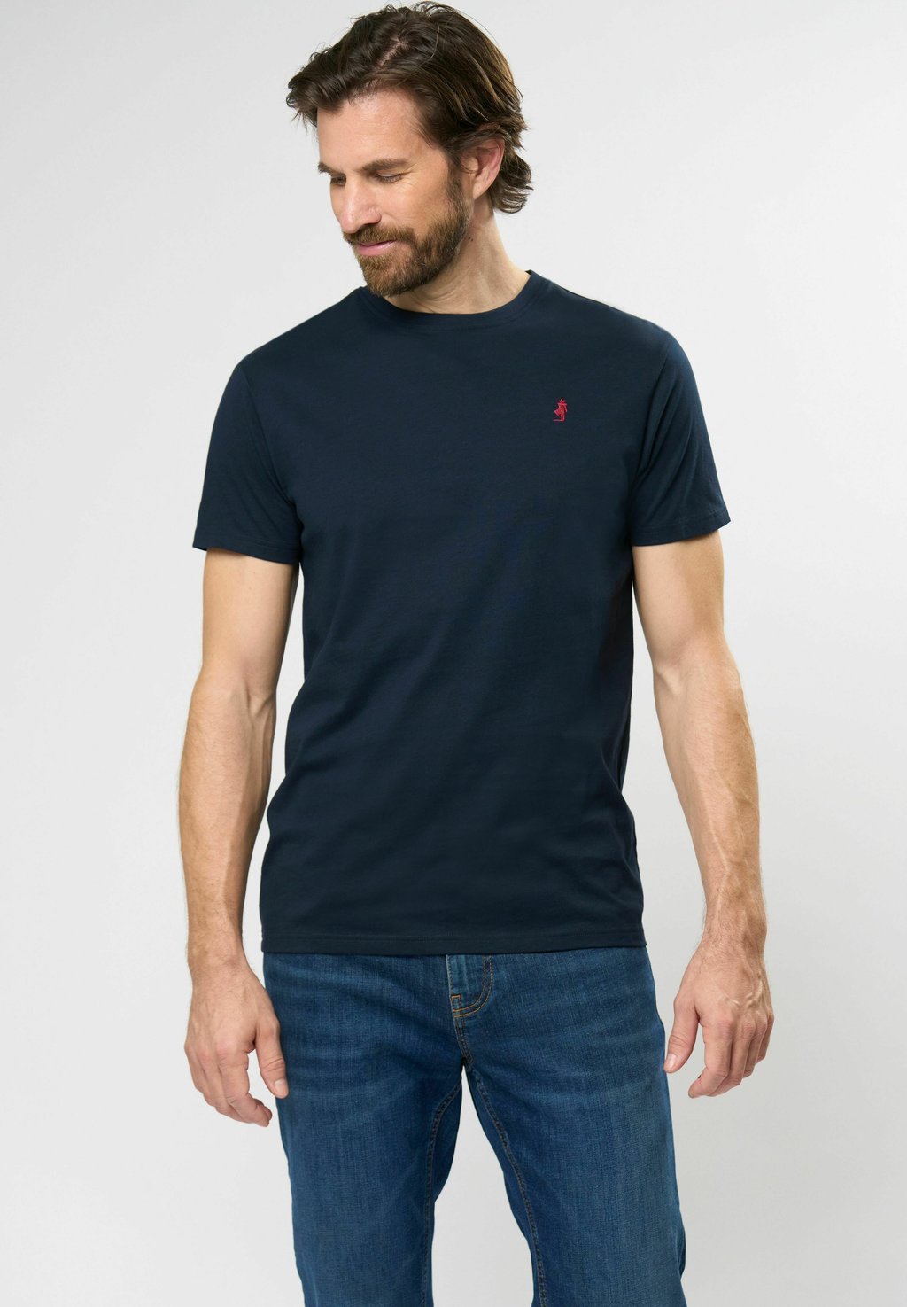 

Базовая футболка TEXAS CITY TEE MCS, темно-синий