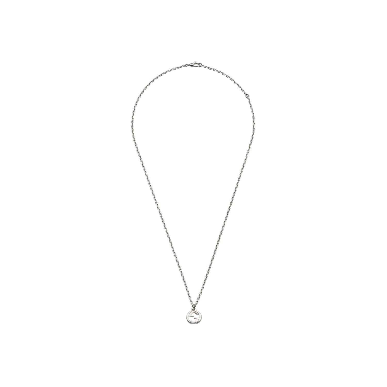 

Серебряное колье Gucci