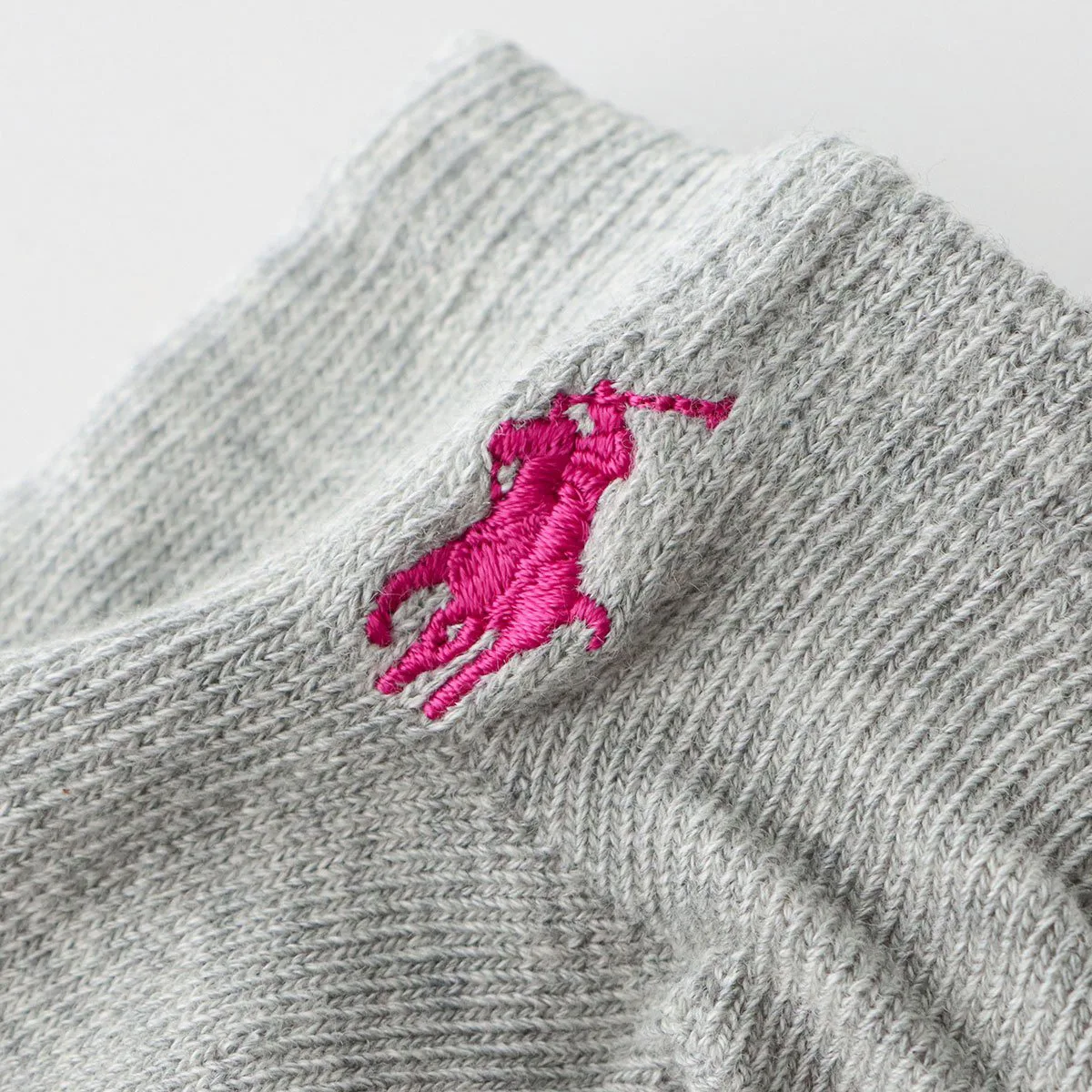 Носки с пятью пальцами, длиной до колена, как у кроссовок. Polo Ralph Lauren, 93. Light Gray — фото 2