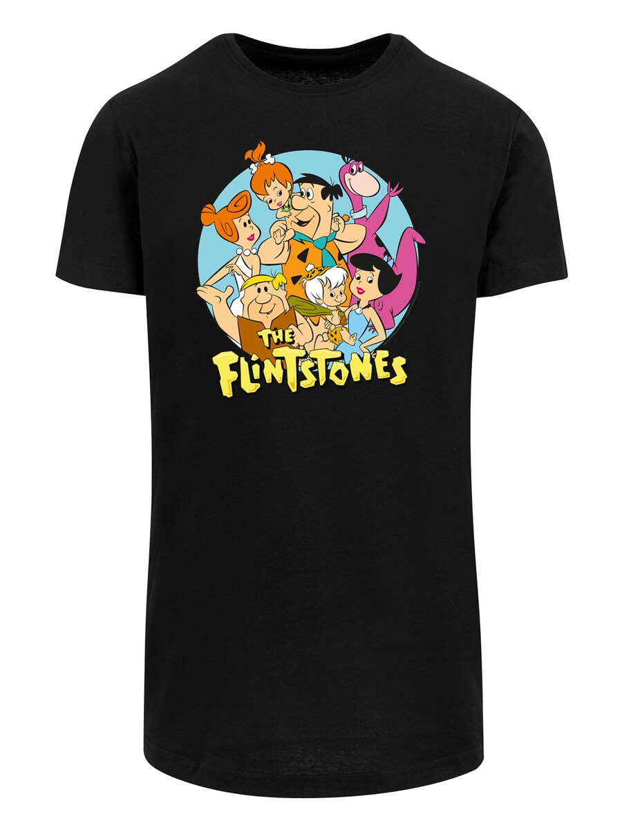 

Рубашка F4NT4STIC Familie Feuerstein The Flintstones, черный