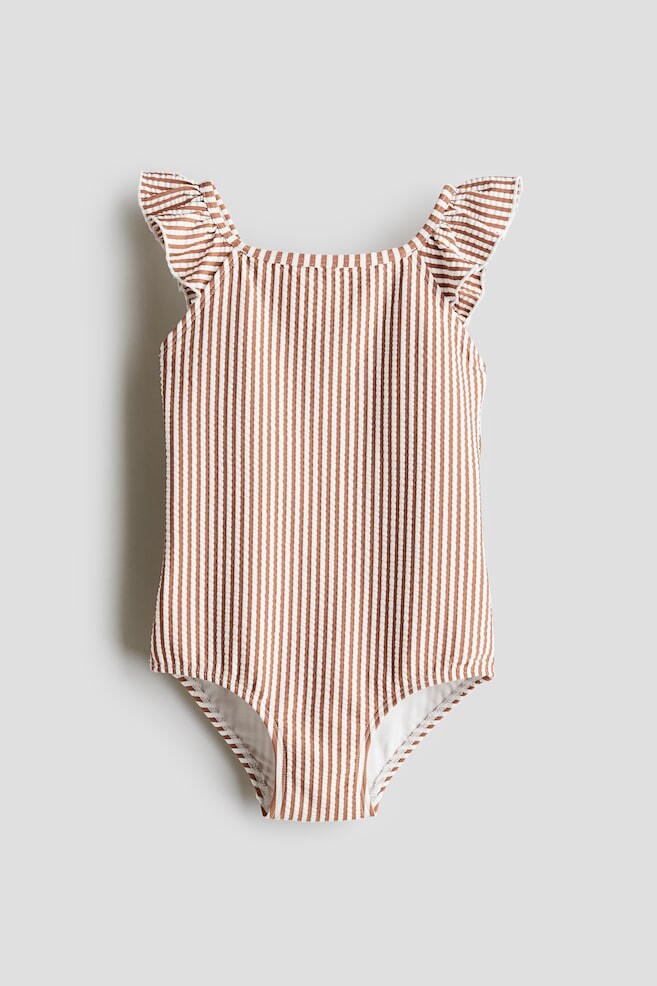 

Текстурированный купальник H&M, белый