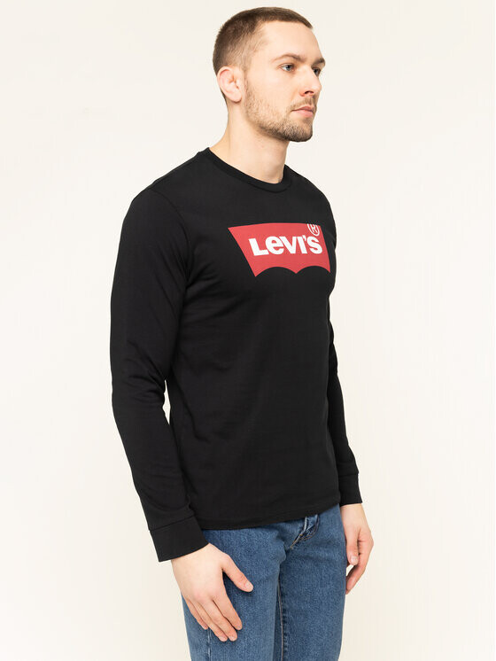 

Классический крой с длинными рукавами Levi's, черный