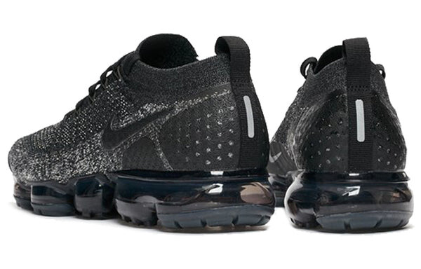 Кроссовки air vapormax flyknit 2 Nike, черный — фото 3