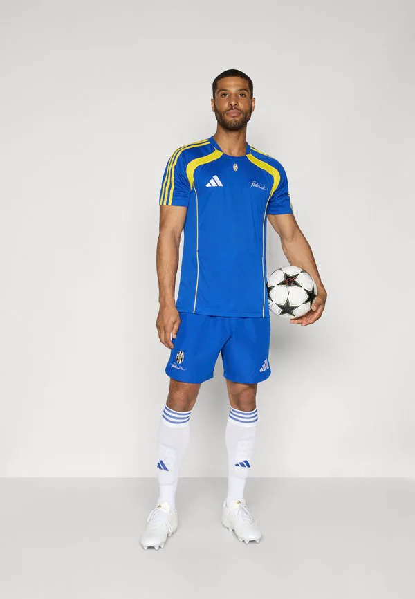 Футболка «ювентус турин» в стиле «урбан-пурист» клубная форма Adidas Performance, Team Royal Blue — фото 2