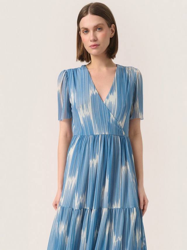 

Платье с принтом aldora Soaked In Luxury, цвет Blue/Ivory