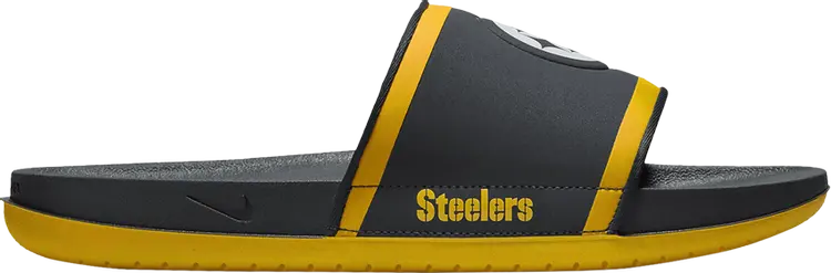 

Кроссовки NFL x Offcourt Slide 'Pittsburgh Steelers', черный, Серый;черный, Кроссовки NFL x Offcourt Slide 'Pittsburgh Steelers', черный