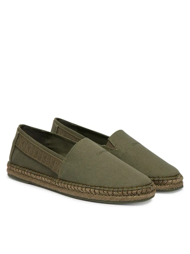 Calvin Klein Эспадрильи Espadrille Webbing CV HM0HM02075 Green — фото 2