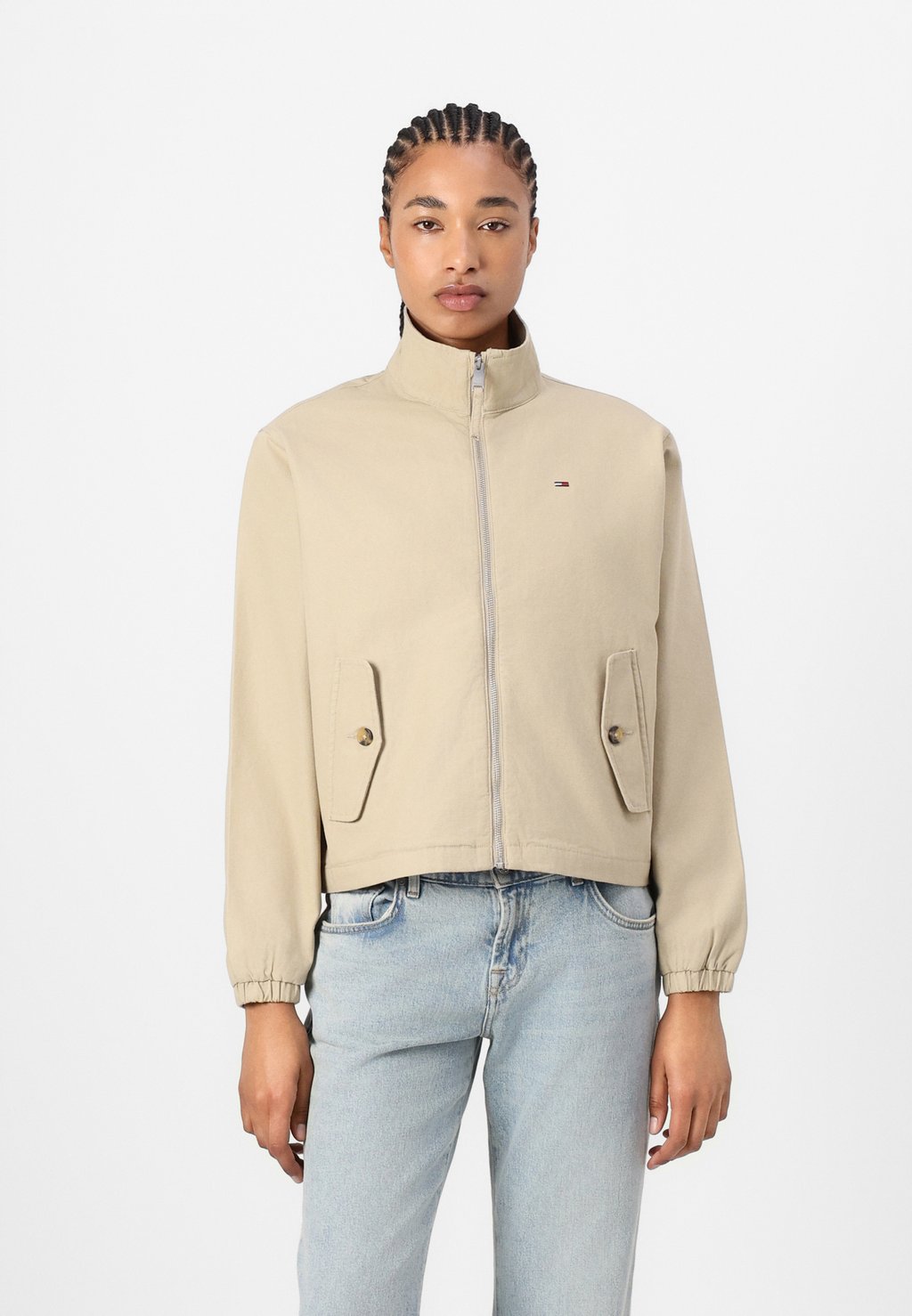 

Легкая куртка ZIP JACKET Tommy Jeans, хаки