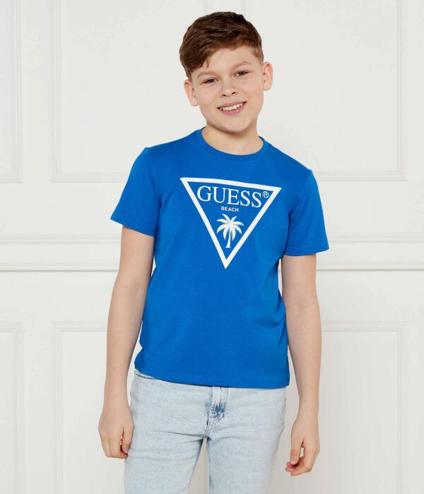 

Футболки Regular fit Guess, синий