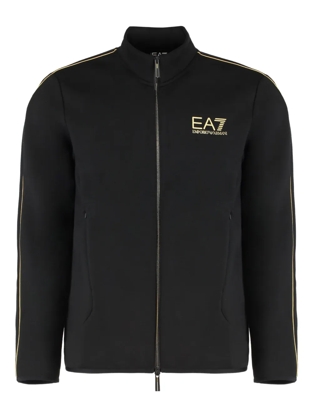 

Толстовка на молнии Ea7 Emporio Armani, черный