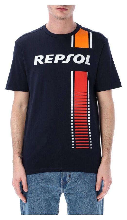 

Футболка Repsol с полосками, синий