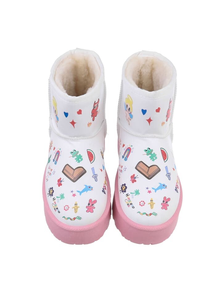 Высокие ботинки до щиколотки Ital-Design Stiefelette, цвет Rosa und Weiß — фото 4