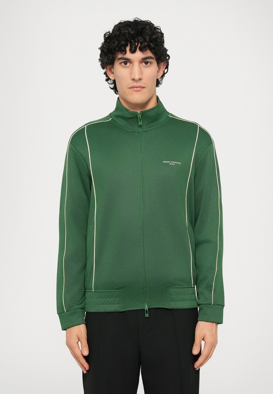 

Толстовка Armani Exchange Zip-up sweatshirt, Formal Garden/Green
