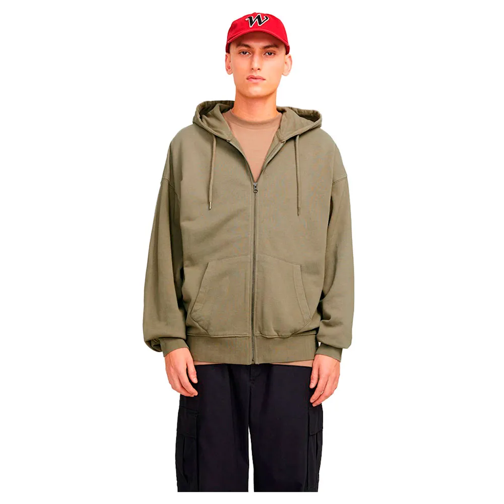 

Толстовка Jack & Jones Charge Faded full zip, зеленый