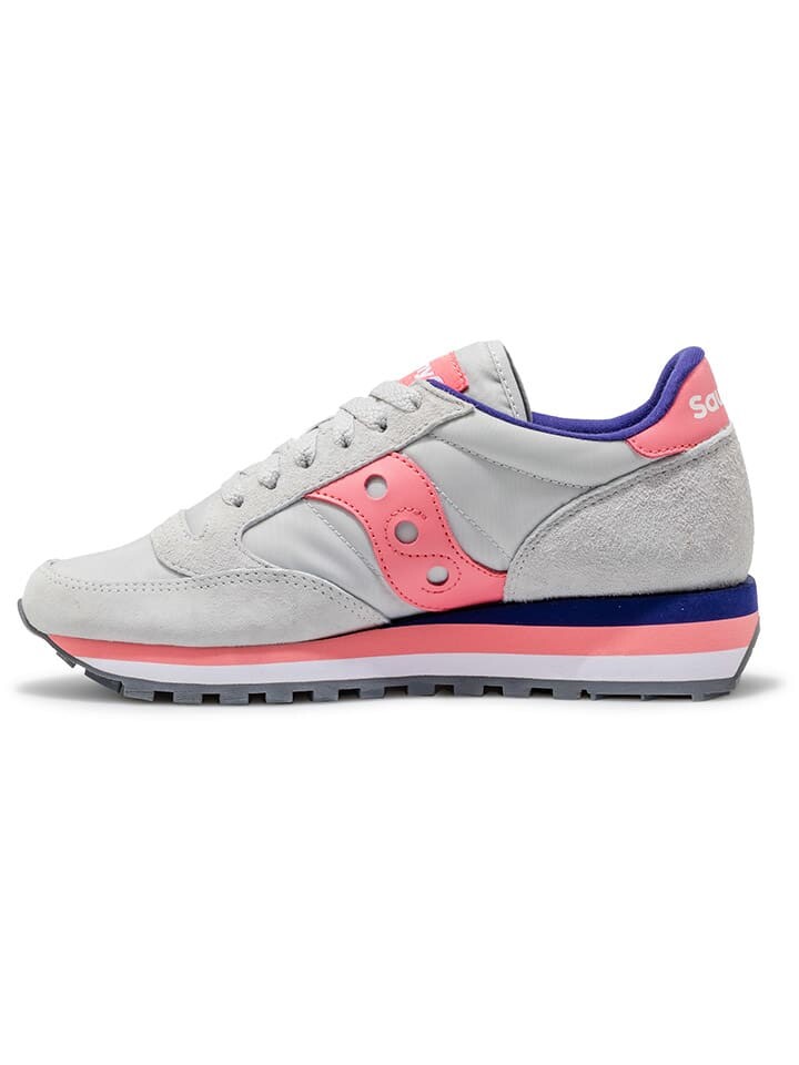 Кроссовки на шнуровке Saucony Sneakers Jazz Triple, цвет Grau/Pink — фото 3