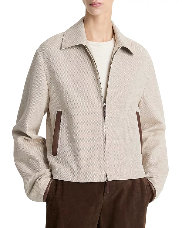 

Куртка на молнии Vince, бежевый