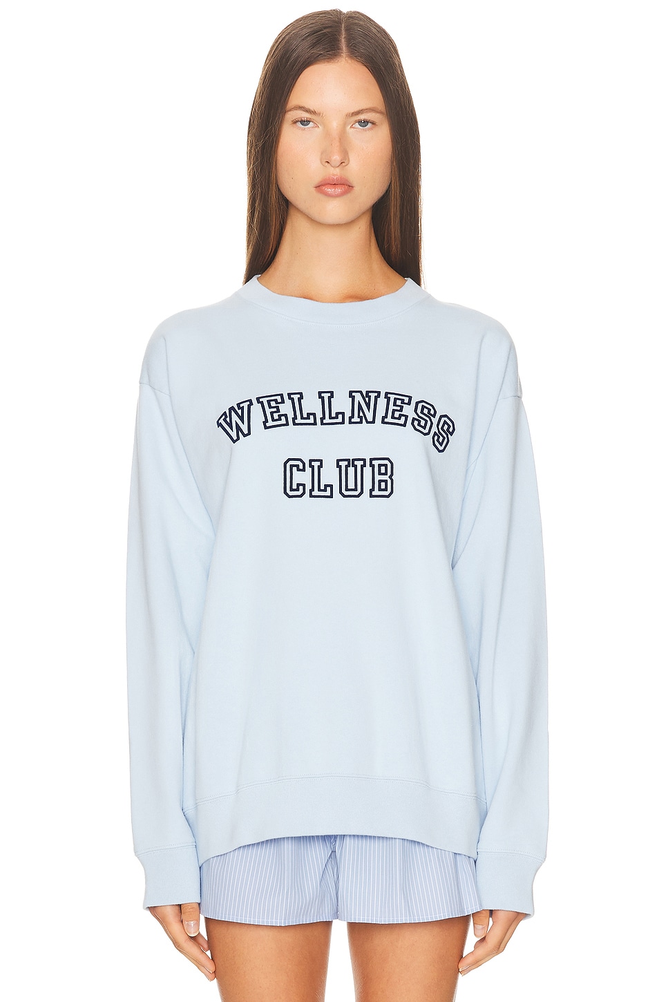

Флисовая толстовка Wellness Club Sporty & Rich, Ciel