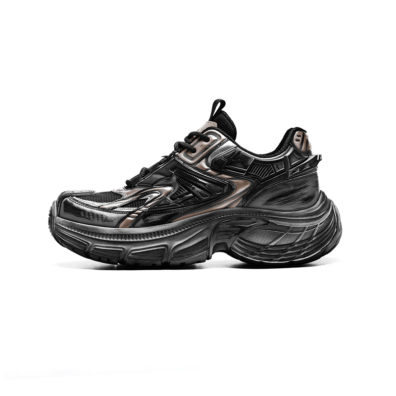 

Мужские кроссовки Meixi Low-Top Chunky, цвет серый с вишневым цветением
